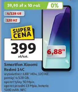 Auchan Smartfon redmi note 14 Xiaomi oferta