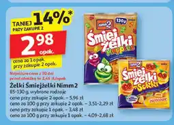 Auchan Żelki Nimm2 Śmiejżelki Happies oferta