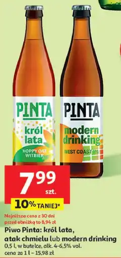 Auchan Piwo atak chmielu amercan ipa Pinta oferta