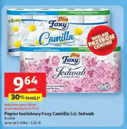 Auchan Papier toaletowy Foxy Jedwab oferta