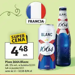 Auchan Piwo 1664 Blanc oferta