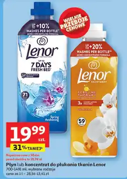 Auchan Płyn do płukania spring awakening Lenor oferta