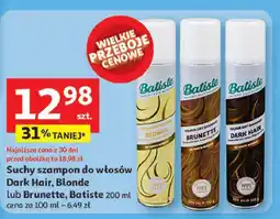 Auchan Szampon do włosów suchy dark hair Batiste Dry Shampoo oferta