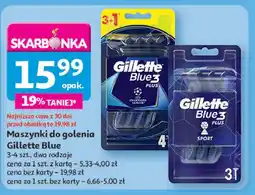 Auchan Maszynka do golenia Gillette Blue 3 Plus oferta