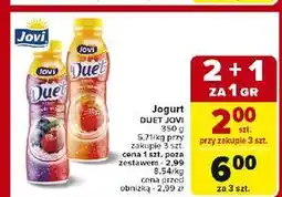 Carrefour Jogurt jagoda-wiśnia Jovi Duet oferta