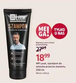 Rossmann Szampon do mycia włosów redukujący siwiznę Mr Look oferta