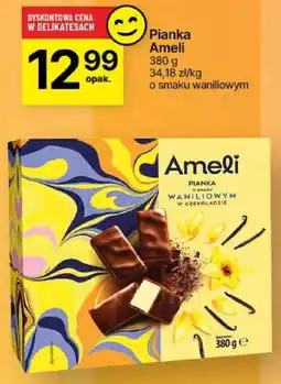 Delikatesy Centrum Pianka Ameli o smaku waniliowym oferta