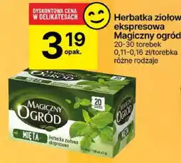 Delikatesy Centrum Herbata ziołowa Magiczny Ogród mięta oferta
