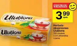 Delikatesy Centrum Herbata ekspresowa Ulubiona czarna oferta