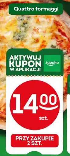 Żabka Pizza Quattro formaggi Żabka oferta