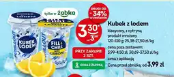 Żabka Lody Kubek z lodem klasyczny z cytryną oferta