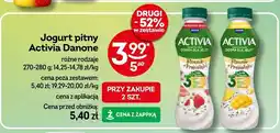 Żabka Jogurt pitny Activia Danone oferta