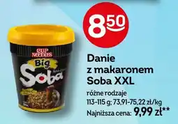 Żabka Danie z makaronem Soba XXL różne rodzaje Cup Noodles oferta