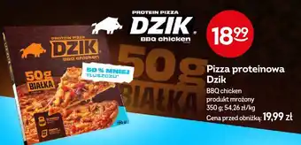 Żabka Pizza proteinowa BBQ chicken Dzik oferta