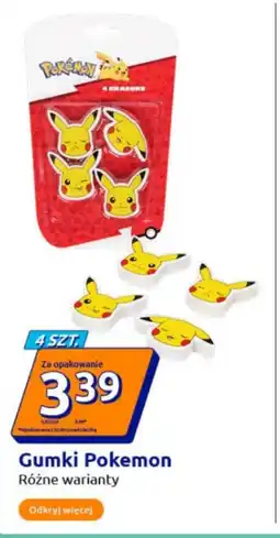 Action Gumki Pokemon oferta