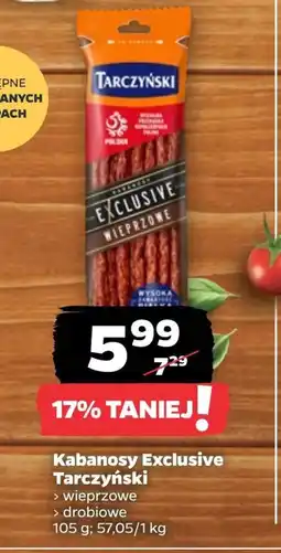 Netto Kabanosy Tarczyński oferta