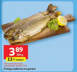 Auchan Pstrąg wędzony oferta