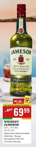 Biedronka Whiskey Jameson oferta