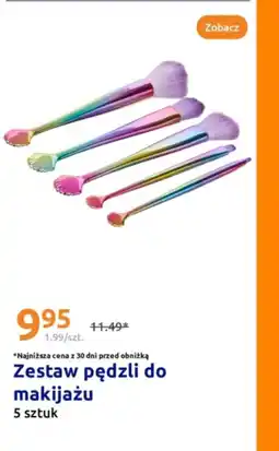 Action Zestaw pędzli do makijażu oferta