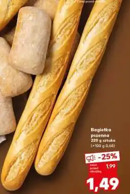 Kaufland Bagietka pszenna oferta