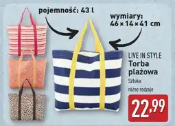 ALDI Torba plażowa oferta