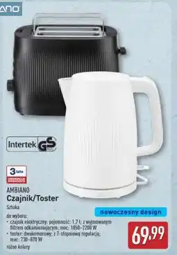 ALDI AMBIANO Czajnik/Toster oferta