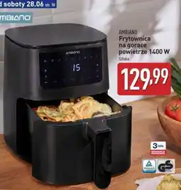 ALDI AMBIANO Frytownica na gorące powietrze 1400 W oferta