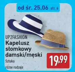 ALDI UP2FASHION Kapelusz słomkowy damski/męski oferta