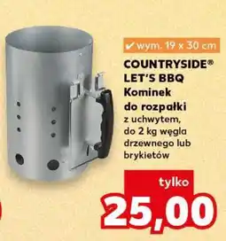 Kaufland COUNTRYSIDE LET’S BBQ Kominek do rozpałki oferta