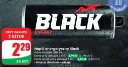 Napój energetyczny Black