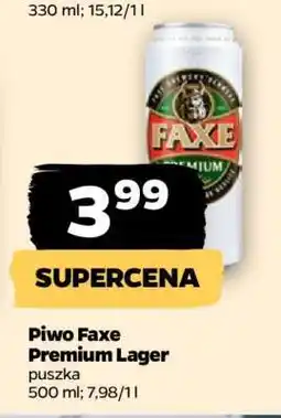 Netto Piwo Faxe Premium Lager oferta