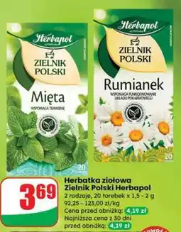 Dino Herbatka ziołowa Zielnik Polski Herbapol oferta