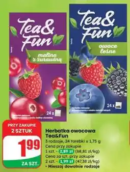 Dino Herbatka owocowa Tea&Fun oferta
