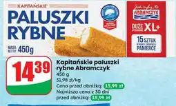 Dino Kapi­tańskie paluszki rybne Abramczyk oferta
