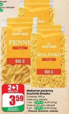 Dino Makaron pszenny Kuchnia Smaku oferta