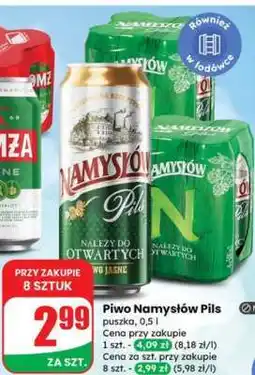 Dino PIWO NAMYSŁÓW PILS oferta