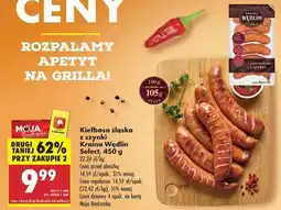 Biedronka Kiełbasa śląska z szynki Kraina Wędlin Select 450 g oferta