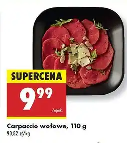 Biedronka Carpaccio wołowe 110 g oferta