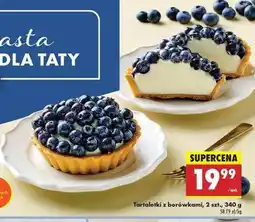 Biedronka Tartaletki z borówkami, 2 szt., 340 g oferta