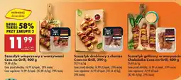 Biedronka Szaszłyk wieprzowy z warzywami Czas na Grill, 400 g oferta