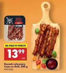 Biedronka Boczek rolowany Czas na Grill, 300 g oferta
