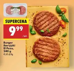 Biedronka Burger iberyjski El Pozo , 240 g oferta