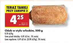 Biedronka Chleb w stylu włoskim, 500 g oferta