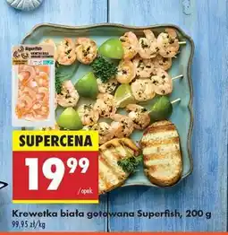 Biedronka Krewetka biała gotowana Superfish, 200 g oferta