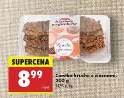 Biedronka Ciastka kruche z ziarnami, 200 g oferta