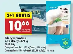 Biedronka Filety z mintaja bez skóry 475 g oferta