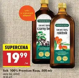 Biedronka Sok 100% Premium Rosa, 500 ml oferta