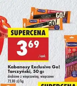 Biedronka Kabanosy Exclusive Go Tarczyński 50 g oferta