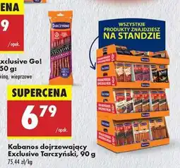Biedronka Kabanos dojrzewający Exclusive Tarczyński, 90 g oferta