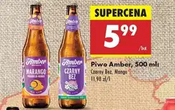 Biedronka Piwo Amber, 500 ml oferta